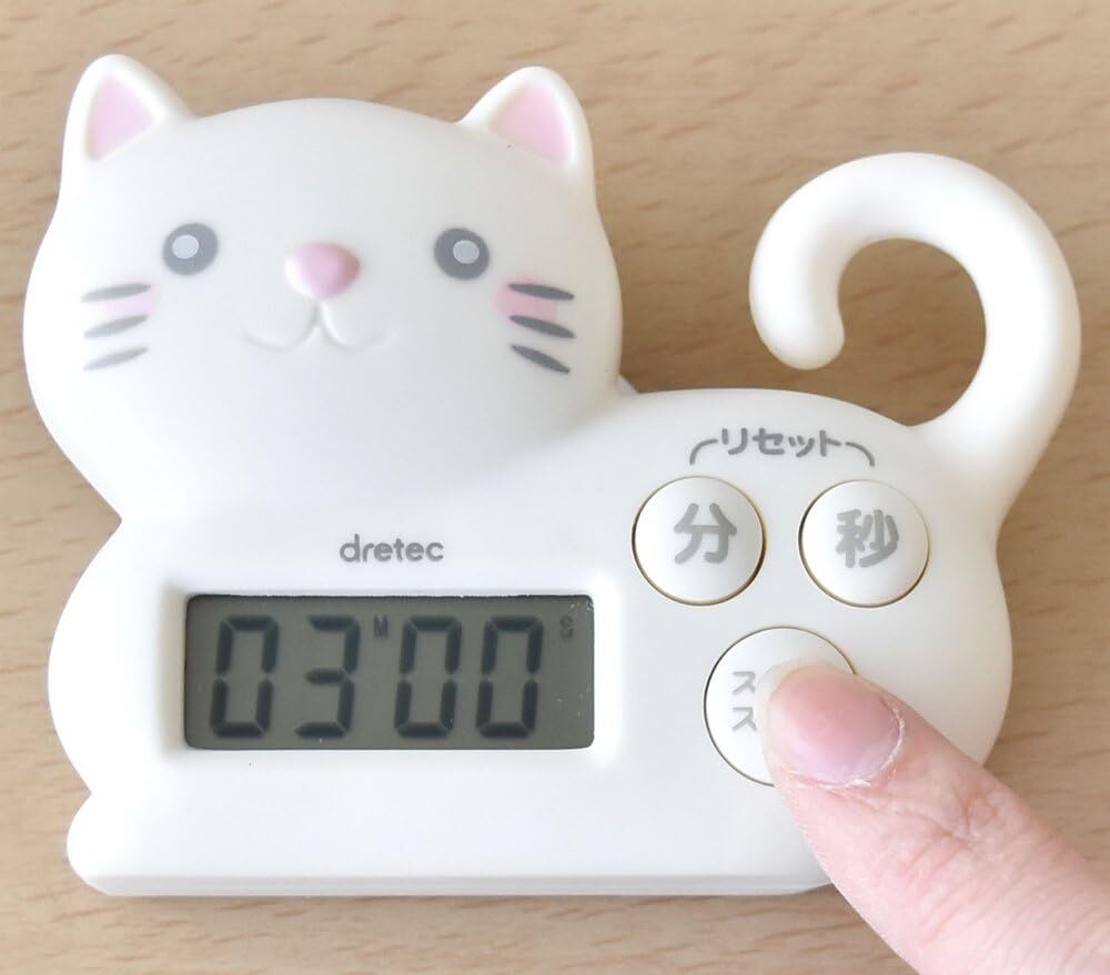 Dretec White Cat Timer T-568WT