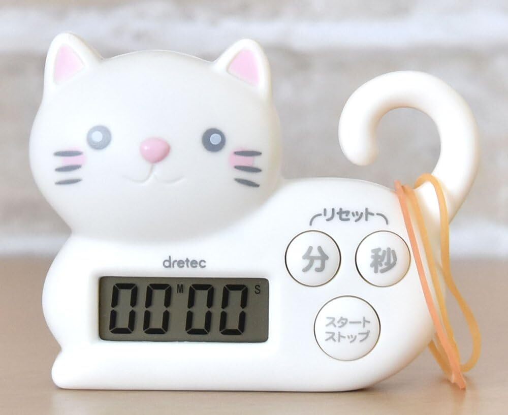 Dretec White Cat Timer T-568WT