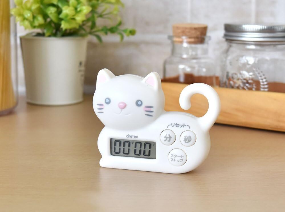 Dretec White Cat Timer T-568WT