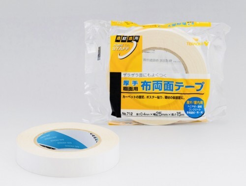 寺岡Teraoka 地毯雙面膠布#712 25mm x 15M