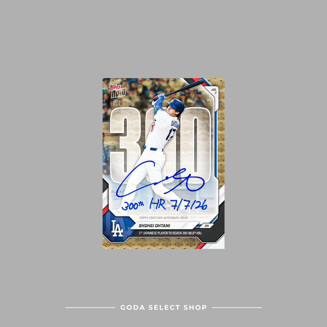 Topps 官方授權 2026 Shohei Ohtani 大谷翔平 第300轟 紀念卡 #428