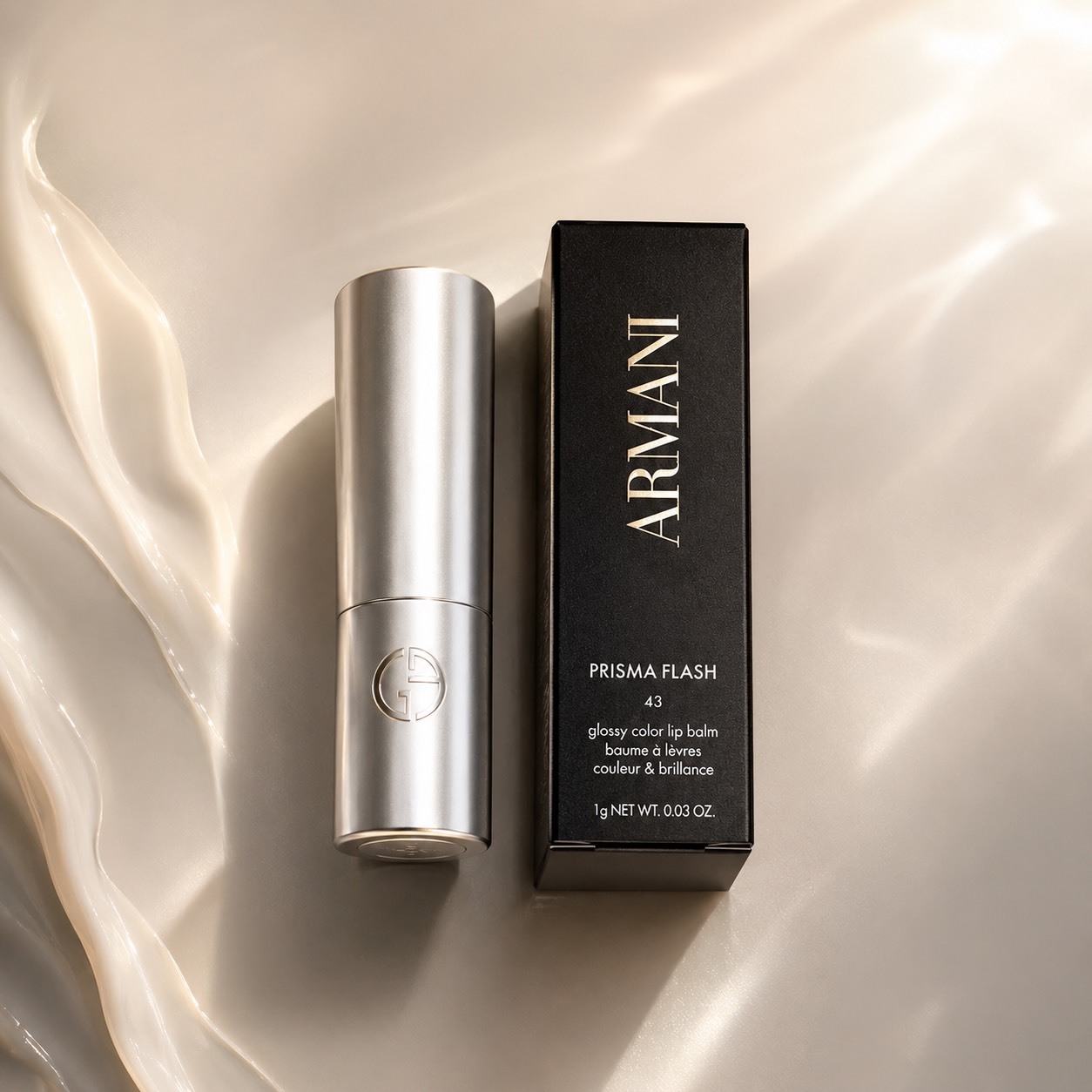 <缺貨隨時下架⚡️> Giorgio Armani-訂製琉光潤唇膏 #43 1g迷你版
