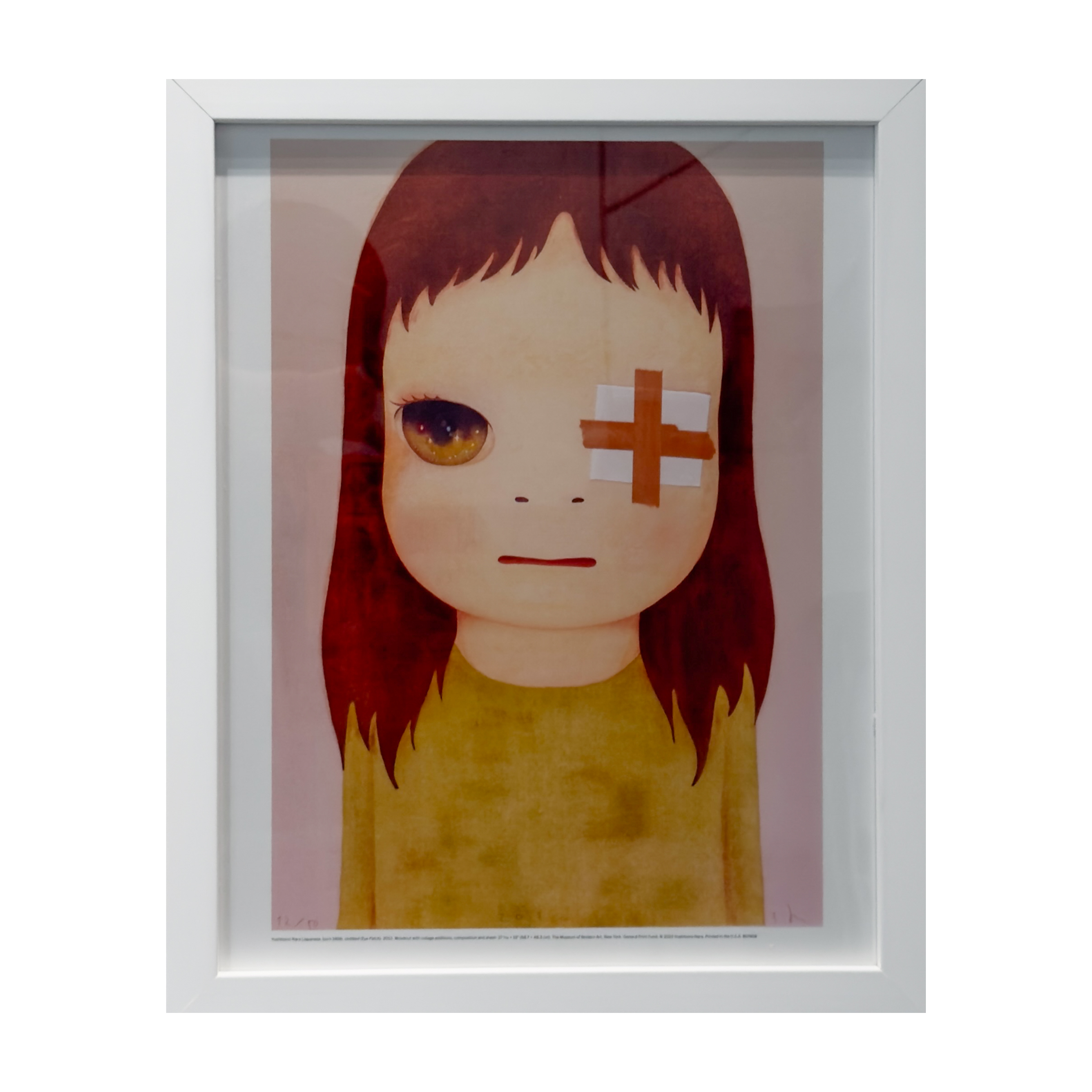 奈良美智 Yoshitomo Nara - Untitled (Eye Patch) Poster