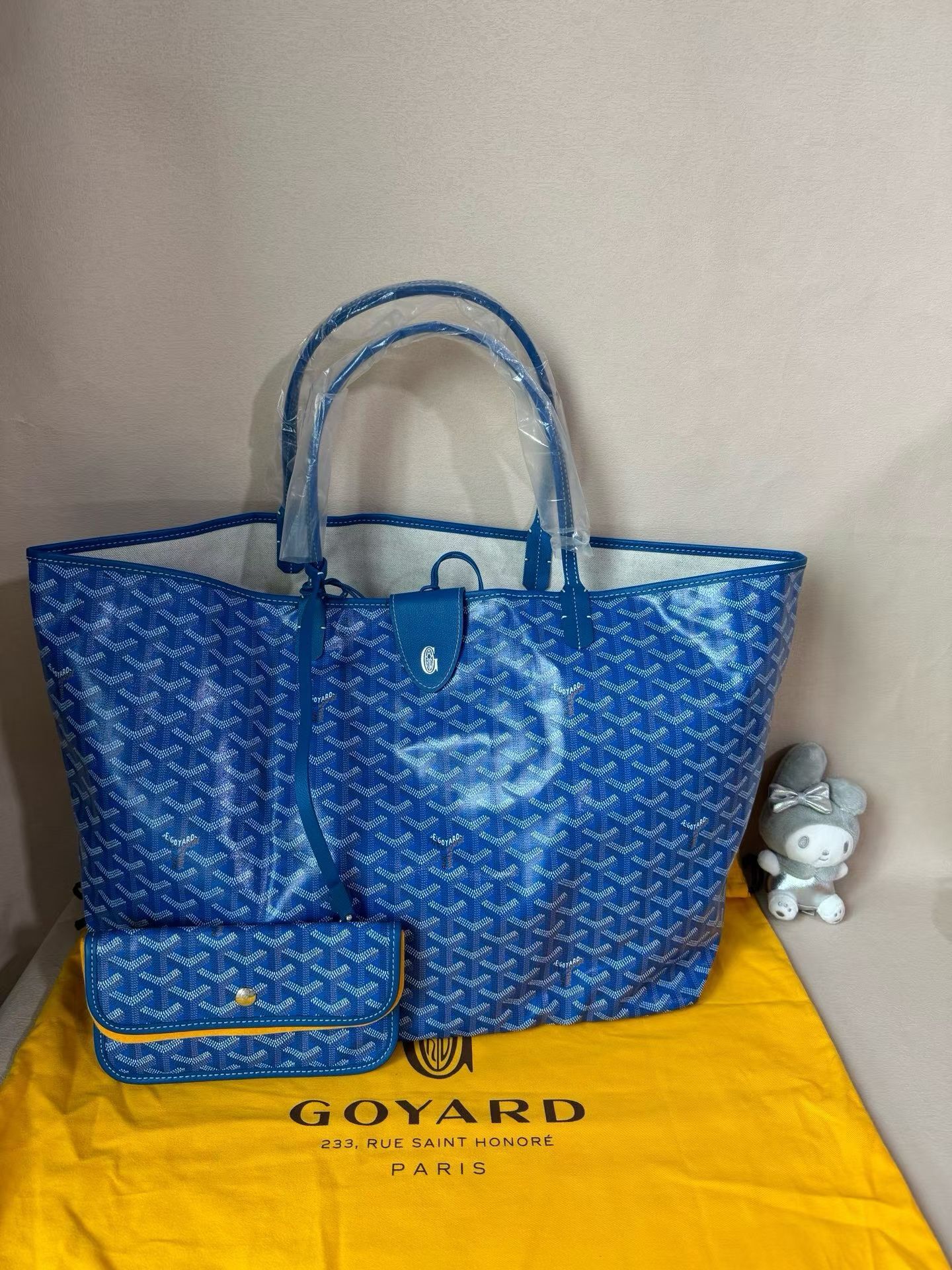 2026年新款 Goyard Saint Louis GM Bag 電光藍色
