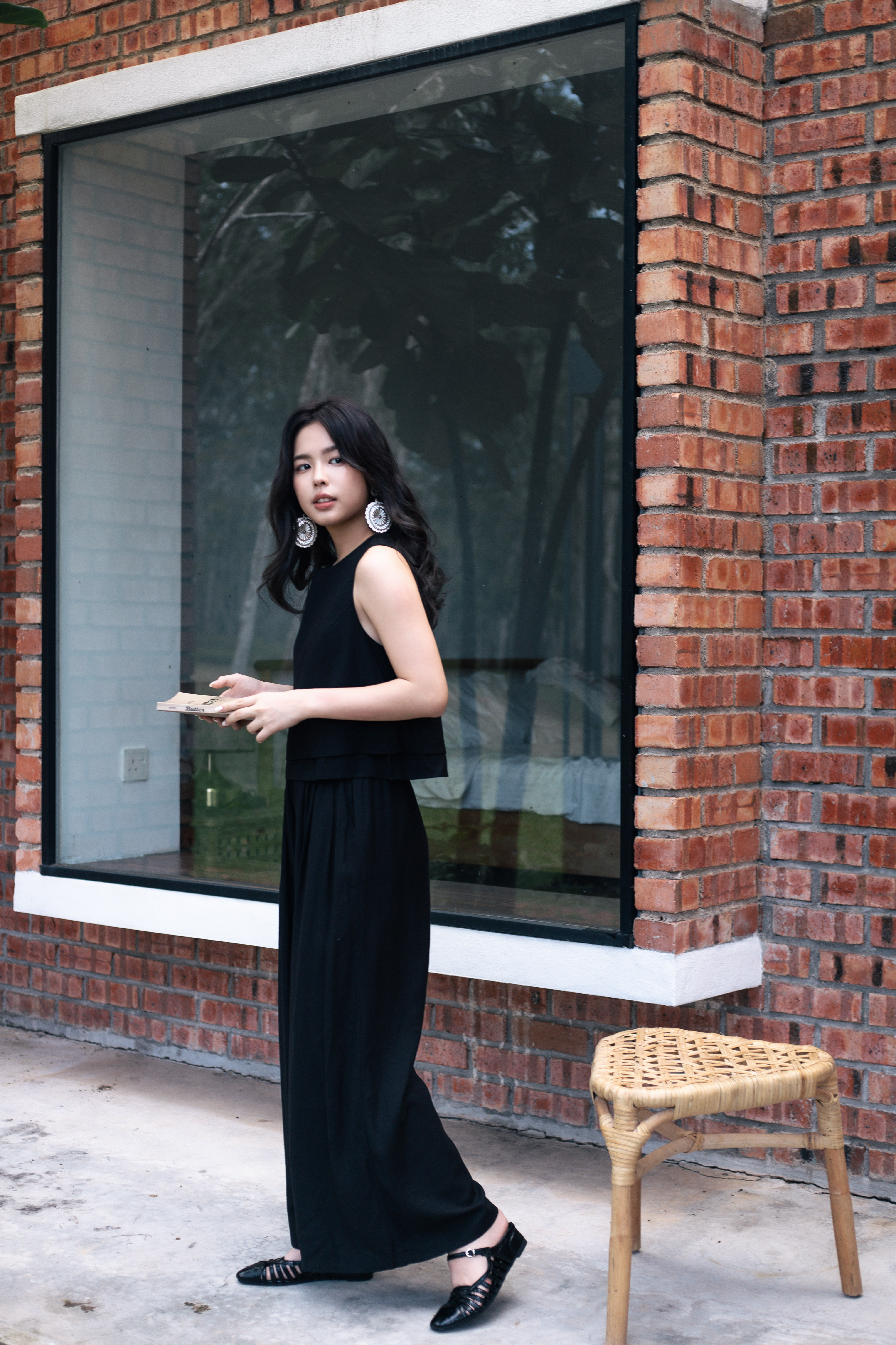 Lumera Relaxed Pants Black- 2813PLBLK