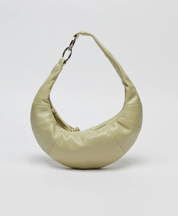 韓國代購 Archivepke Small fling hobo bag (Olive beige)羊皮