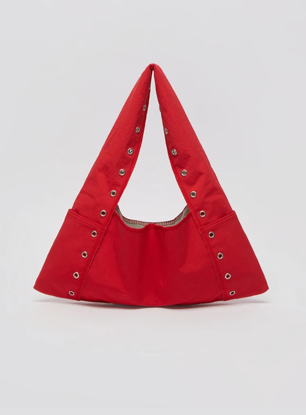 韓國代購 Archivepke Small eyelet shoulder bag(Red)