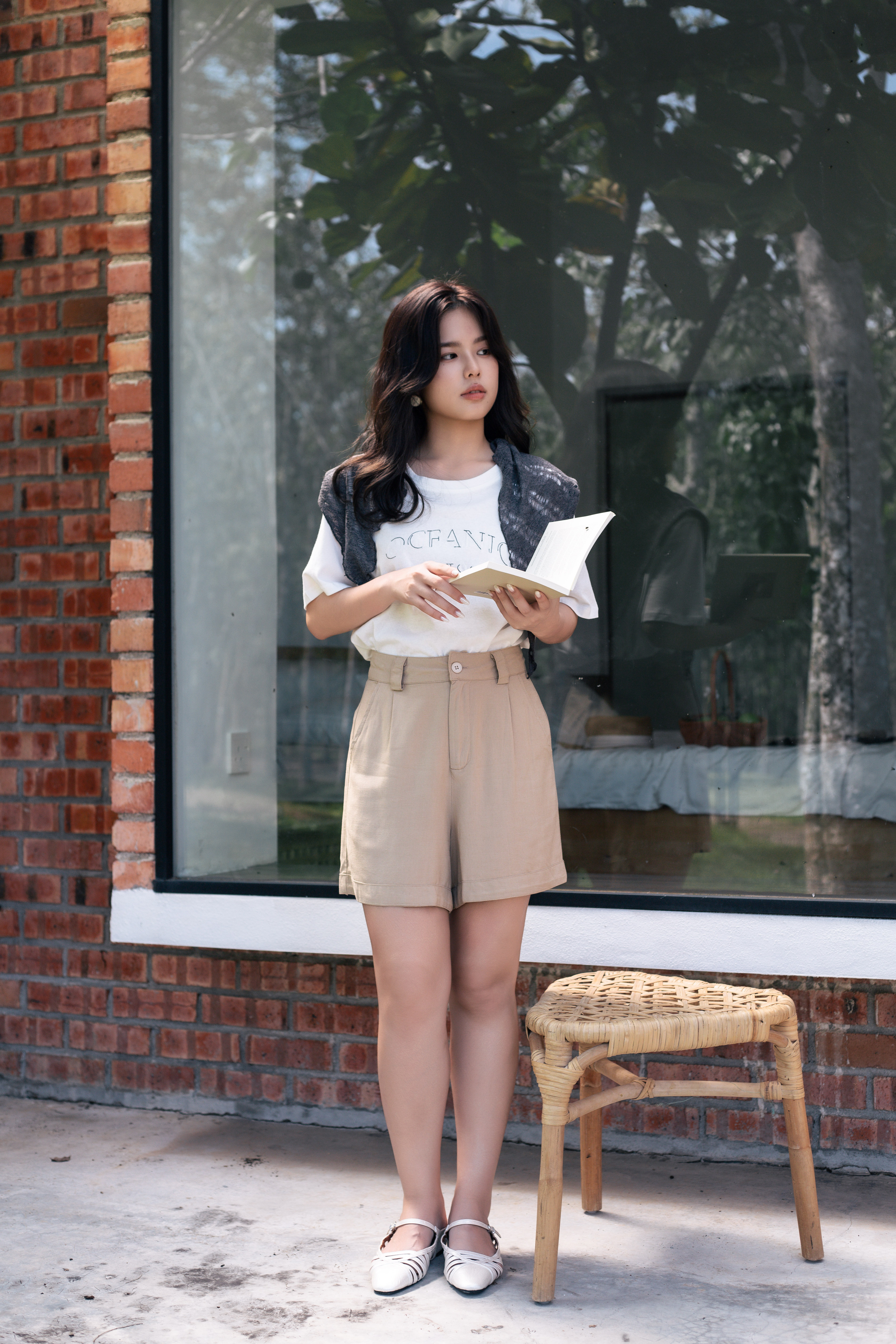 Lumera Cuffed Short Khaki -2812PSKHA
