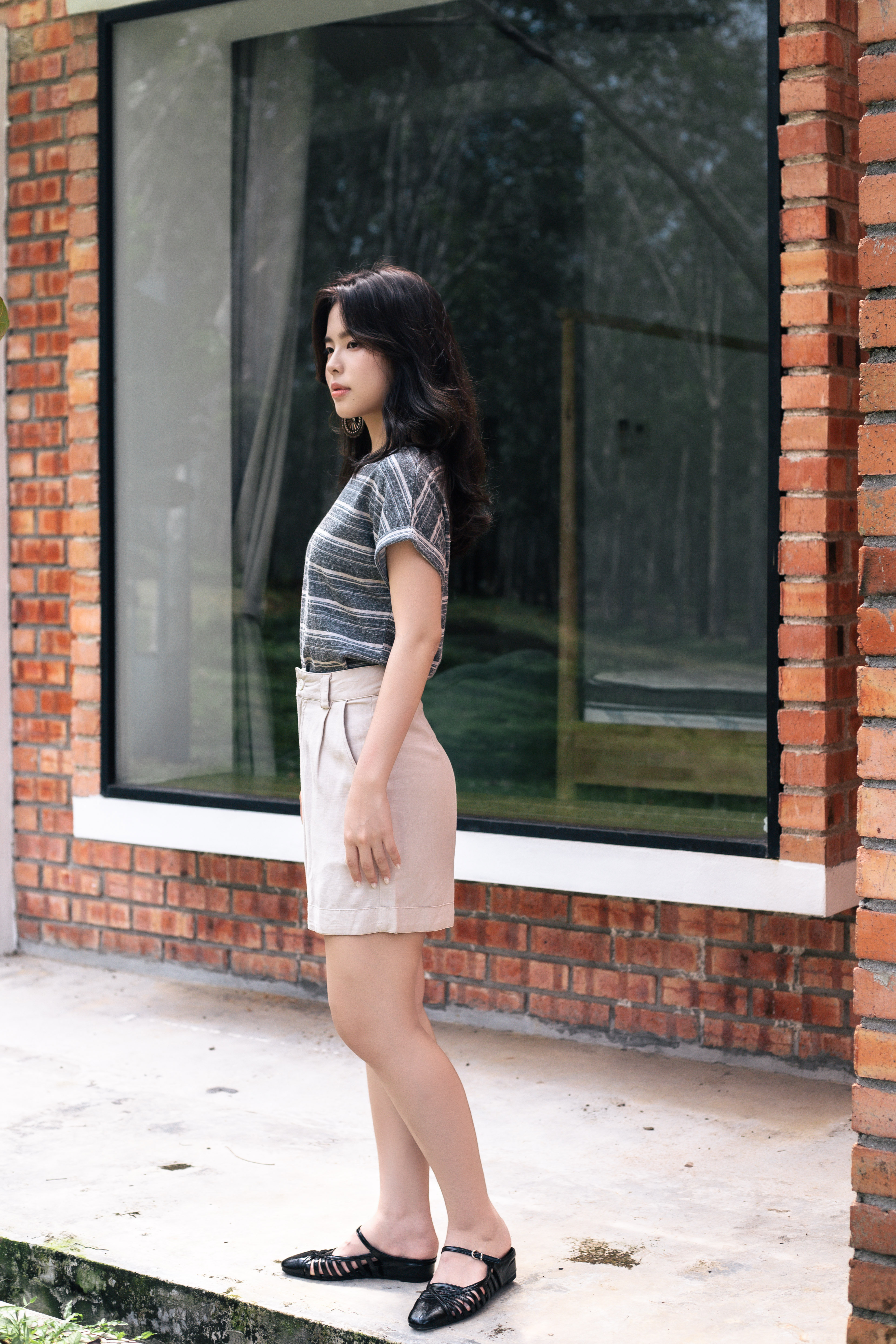 Lumera Cuffed Short Beige -2812PSBEI