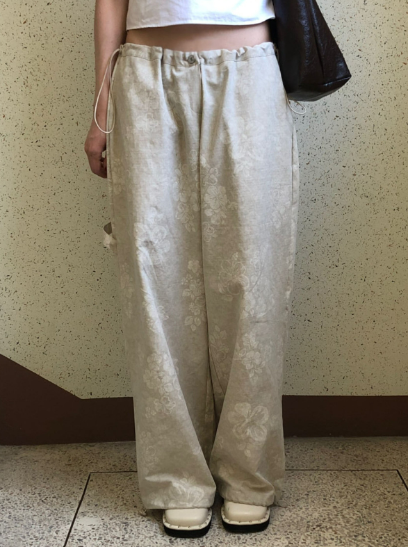 花紋長褲