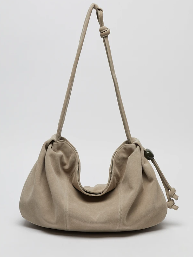 韓國代購 Archivepke Fling carry bag(Suede cream)牛皮