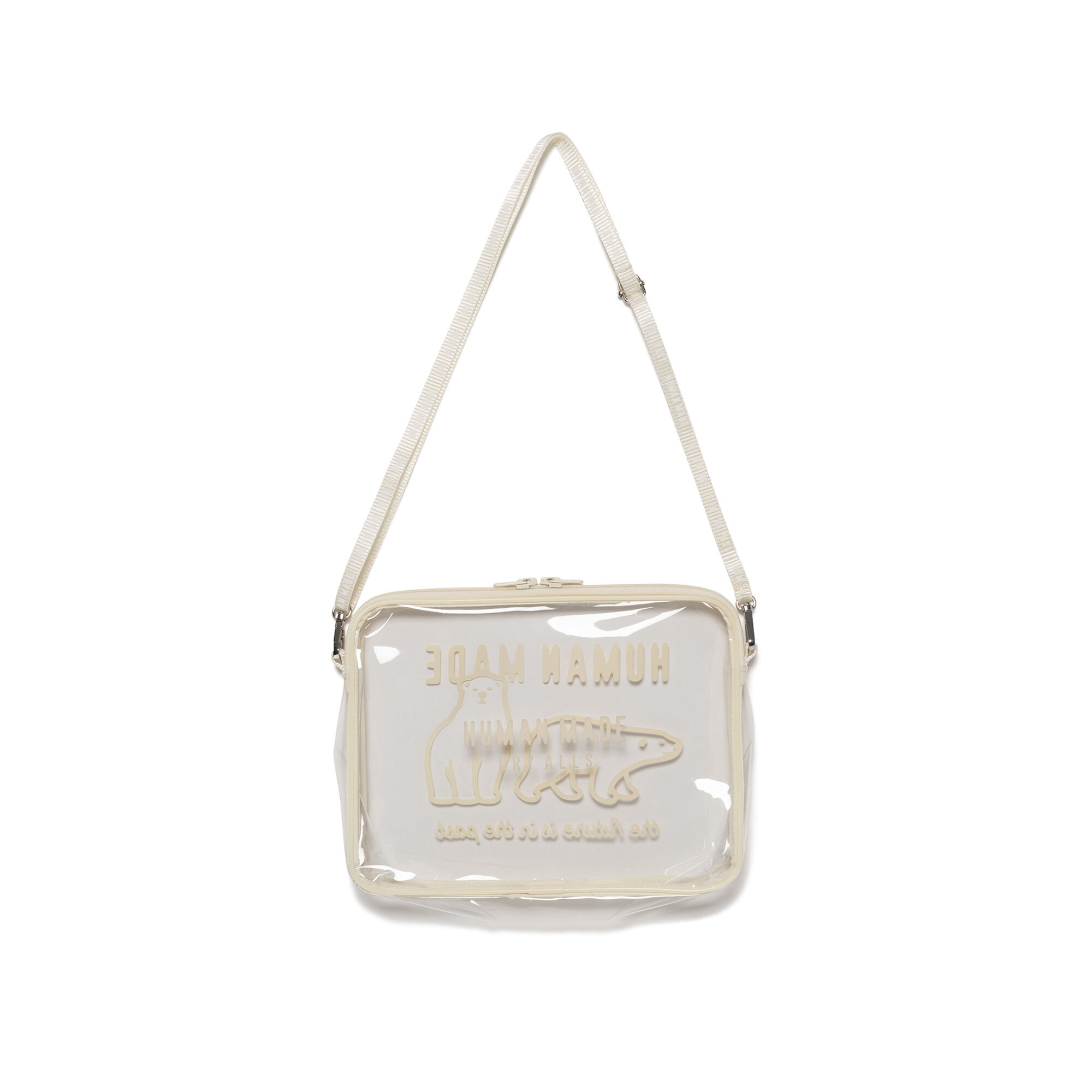預購┃HUMAN MADE PVC POUCH 北極熊 透明 收納包 側背 小包