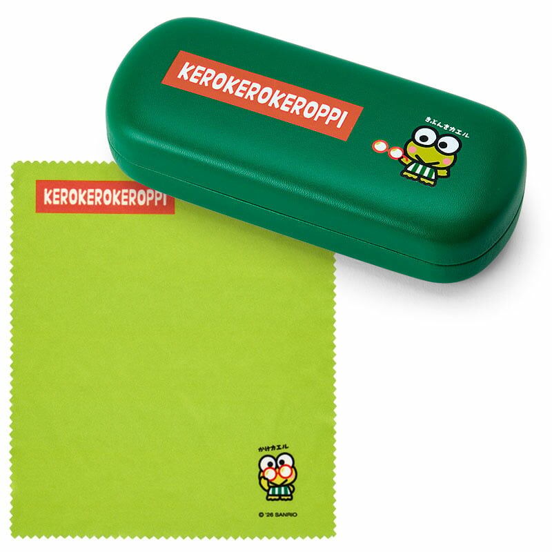 日本 Sanrio Kero Kero Keroppi 青蛙仔 生日系列 眼鏡盒