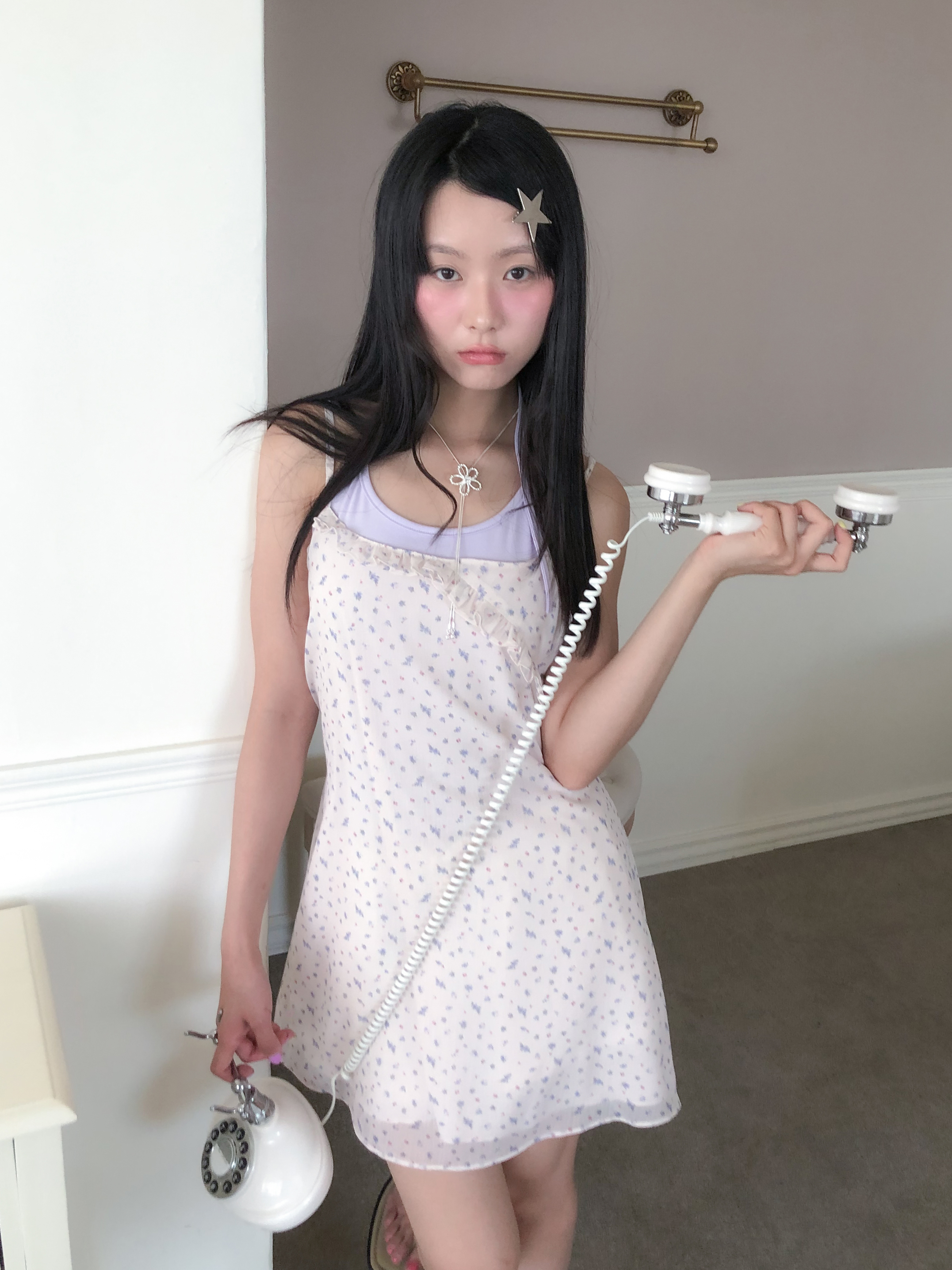 mellow floral dress #洋裝