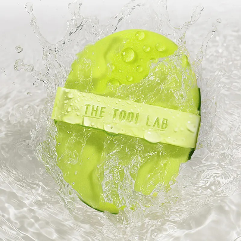 <粉撲天花板🤍> The Tool Lab  橢圓水潤 可濕用 水光粉撲 2入