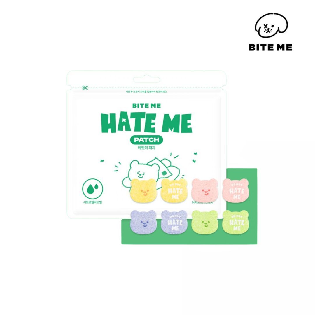 BITE ME 熊熊防蚊貼(24入)