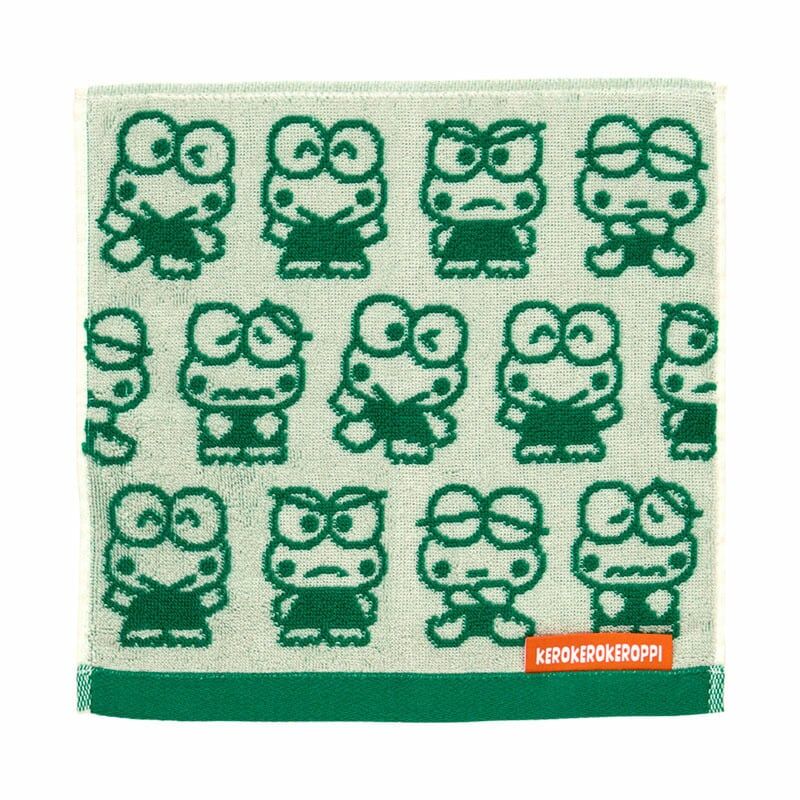 日本 Sanrio Kero Kero Keroppi 青蛙仔 生日系列 方巾