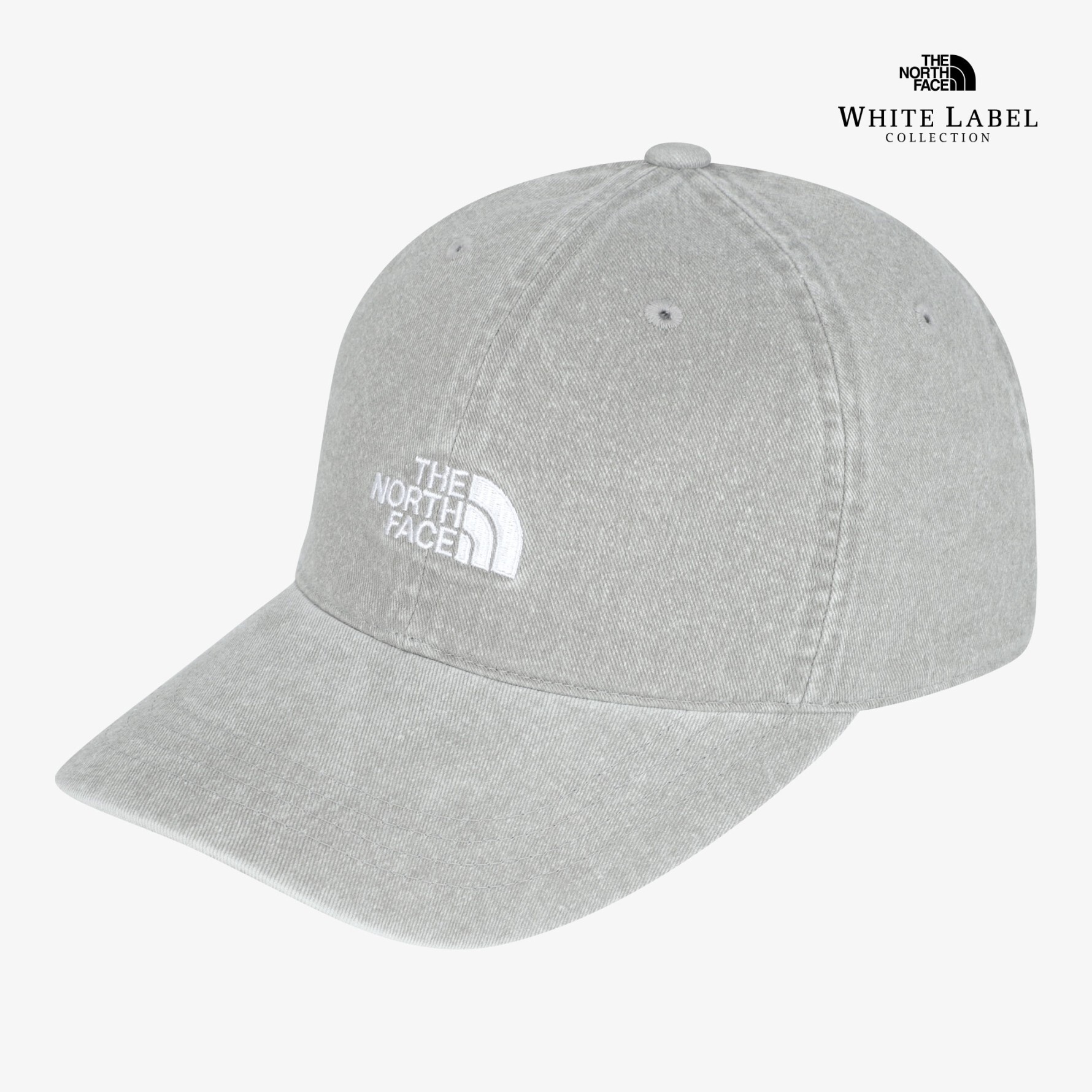 【 限量現貨 】韓國 THE NORTH FACE WHITE LABEL 經典LOGO刺繡棒球帽