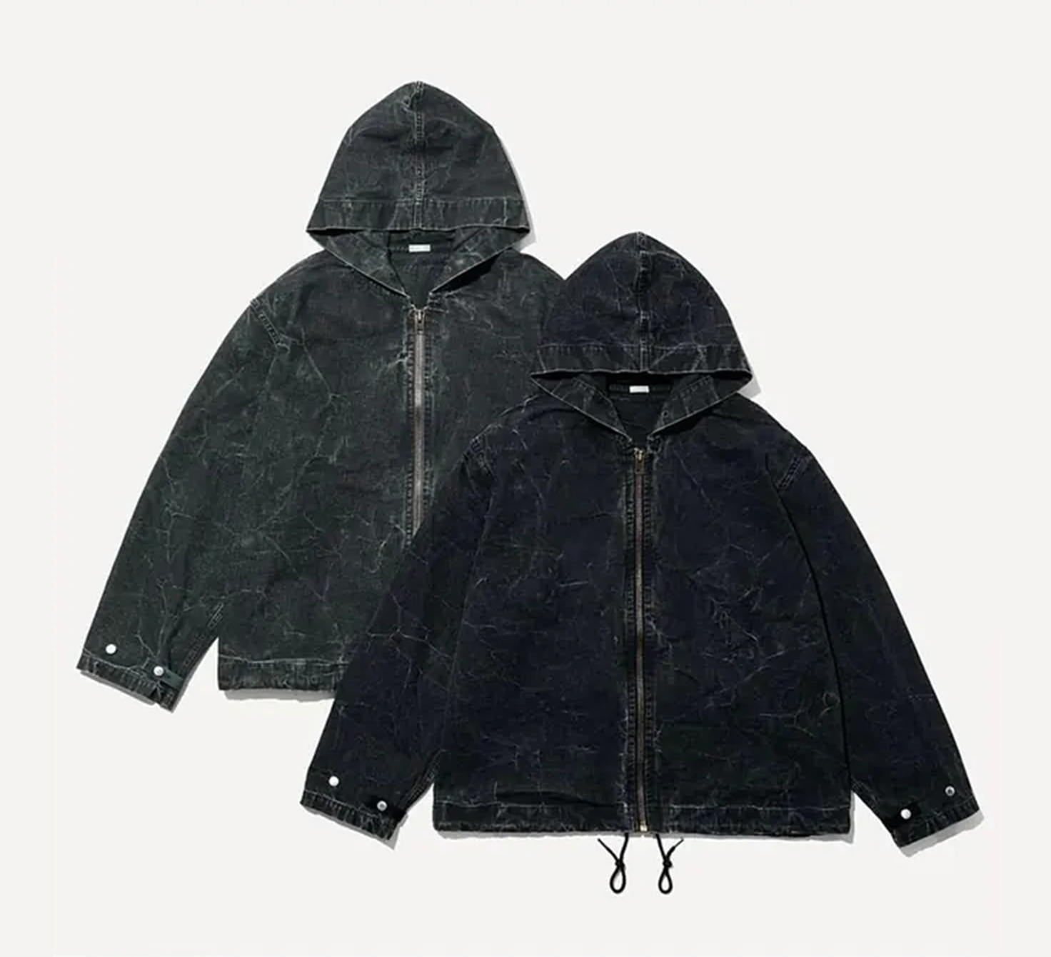 A.PRESSE VINTAGE US ZIP HOODIE - PRE ORDER ITEM (預訂中)