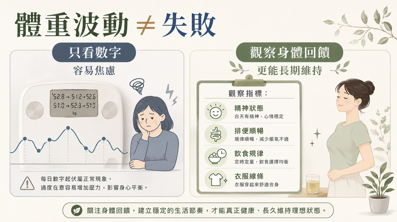 體重波動不是失敗，而是身體正在回應壓力