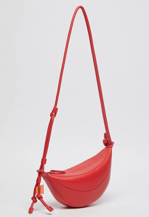 韓國代購 Archivepke Small fling bag (Hibiscus red) 羊皮