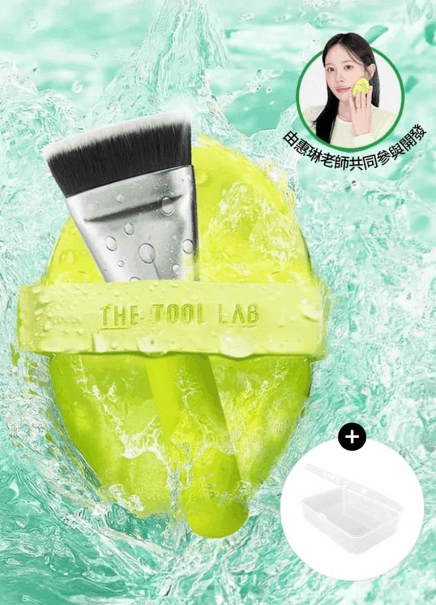 <粉撲天花板🤍>  The Tool Lab水光粉撲+刷具組