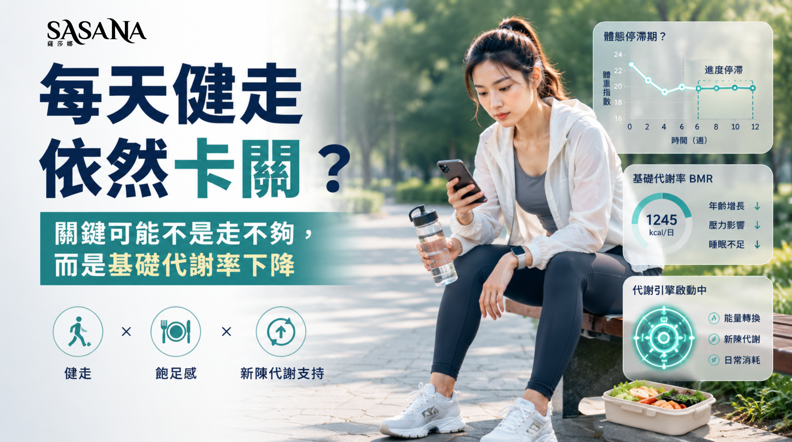 間歇性健走與基礎代謝率下降的迷思