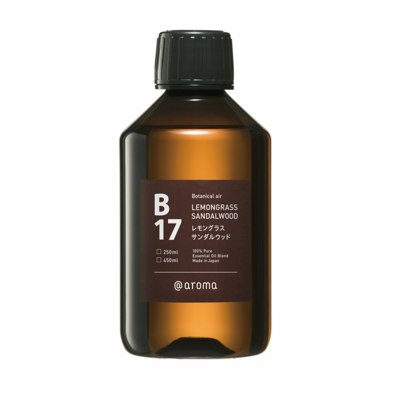 AT AROMA - Botanical Air B17 Lemongrass Sandalwood Essential Oil | 250ml