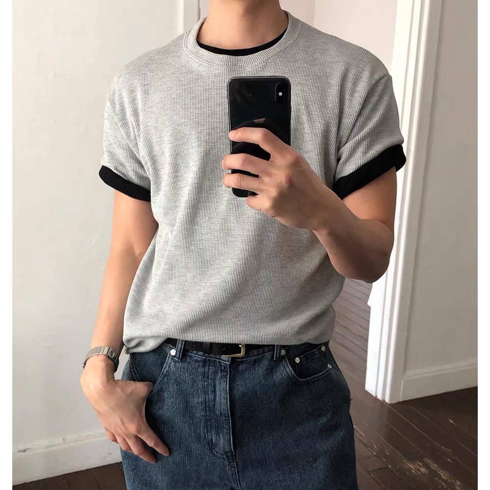 【低調 超高質!】現貨 窩夫格寬短TEE 三色入