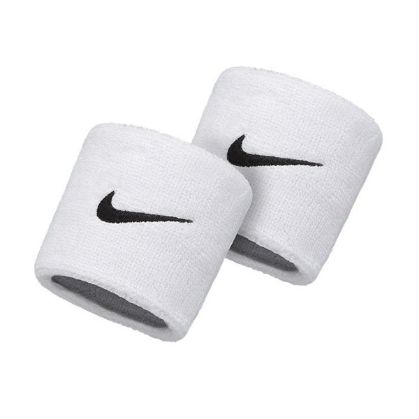 NIKE 腕帶 SWOOSH 白色 運動護腕 AC2286-924