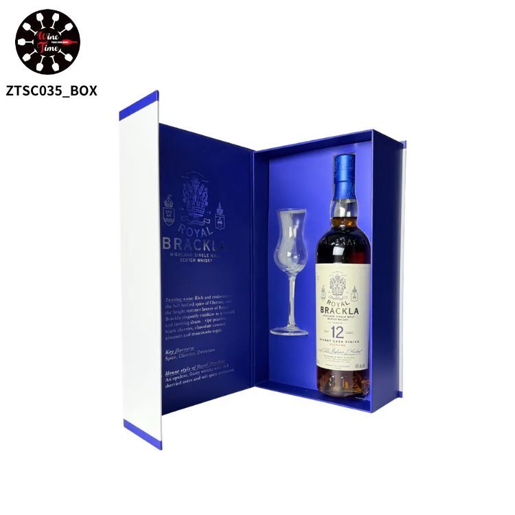 Royal Brackla 12 Year Old Oloroso Sherry Cask Finish Single Malt Scotch Whisky (Nosing Glass Gift Box)  [送酒杯] 白色盒