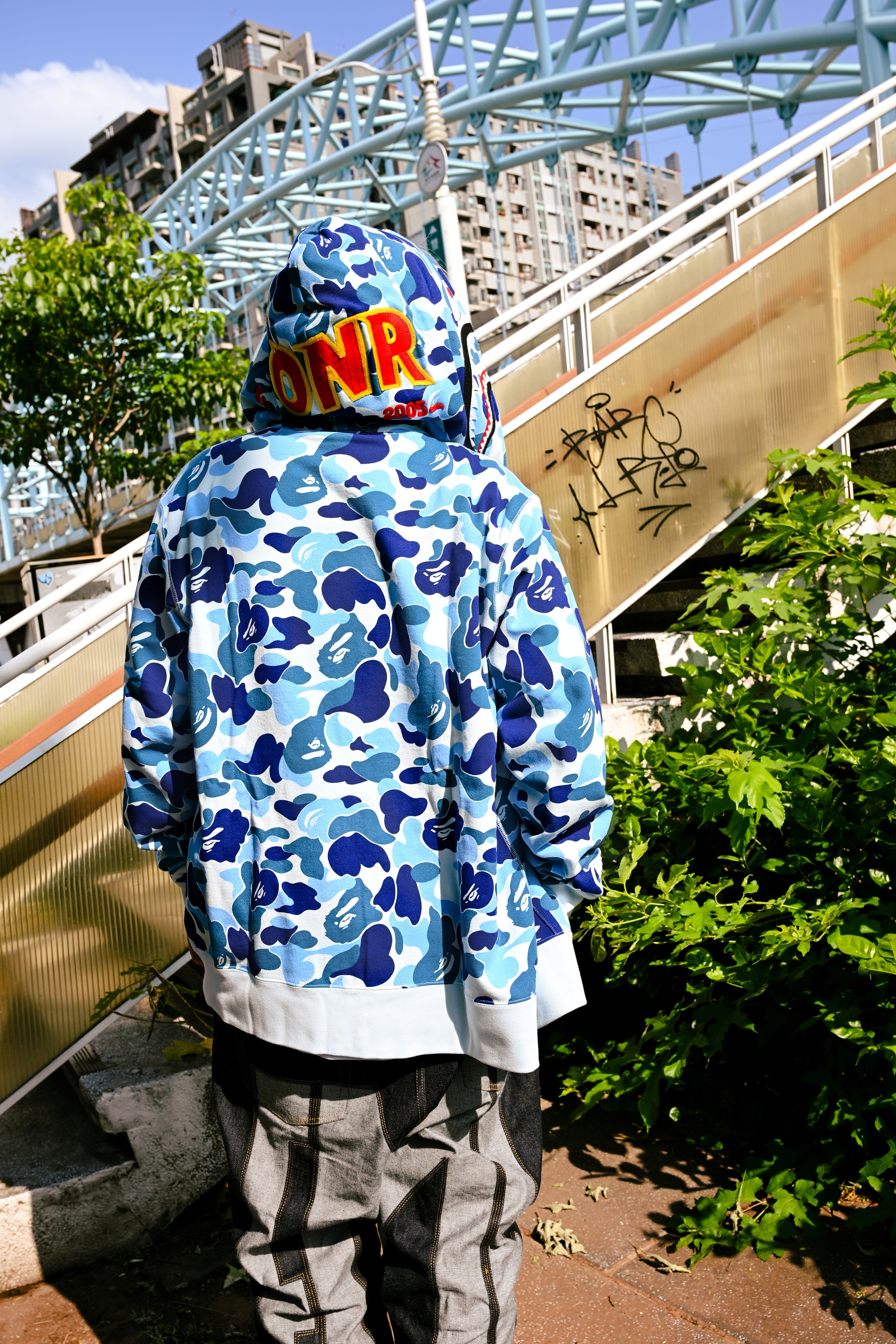 ☆ETW☆【EASY TO WEAR】BAPE Abc Camo Shark Ponr Full Zip Hoodie Pink 猿人 連帽外套 迷彩