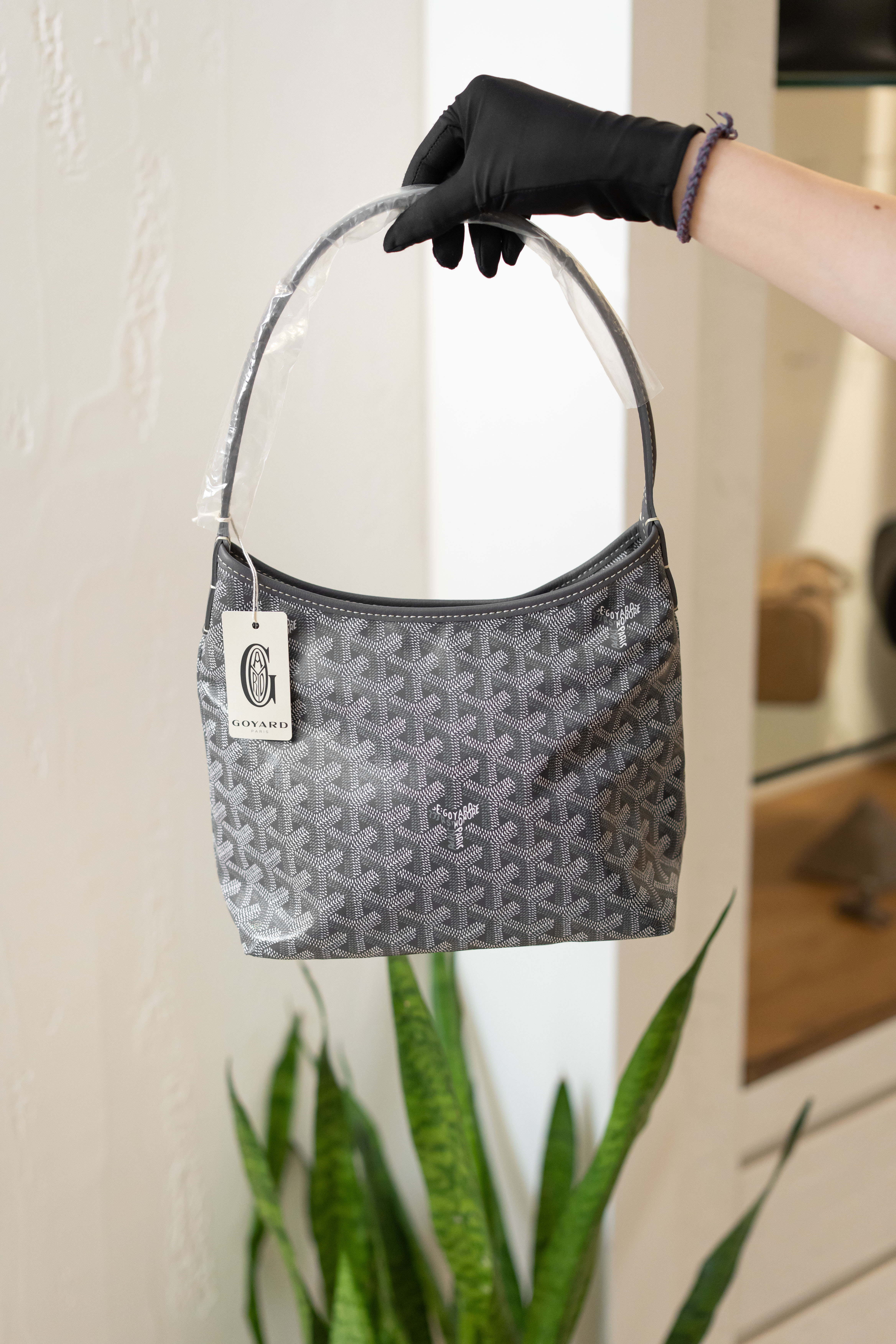 Goyard Mini Boheme Hobo Grey 灰色