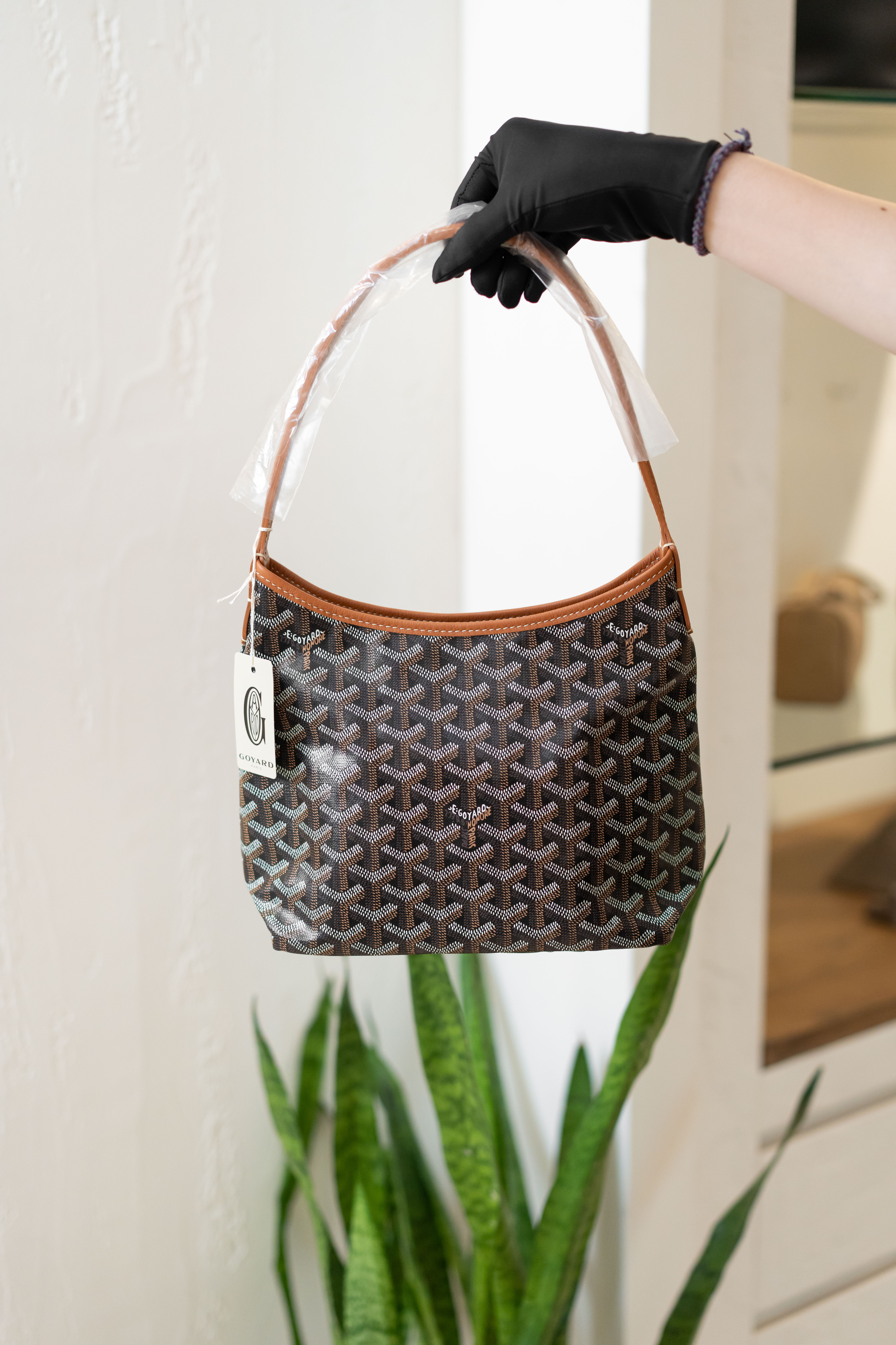 Goyard Mini Boheme Hobo tan 啡色