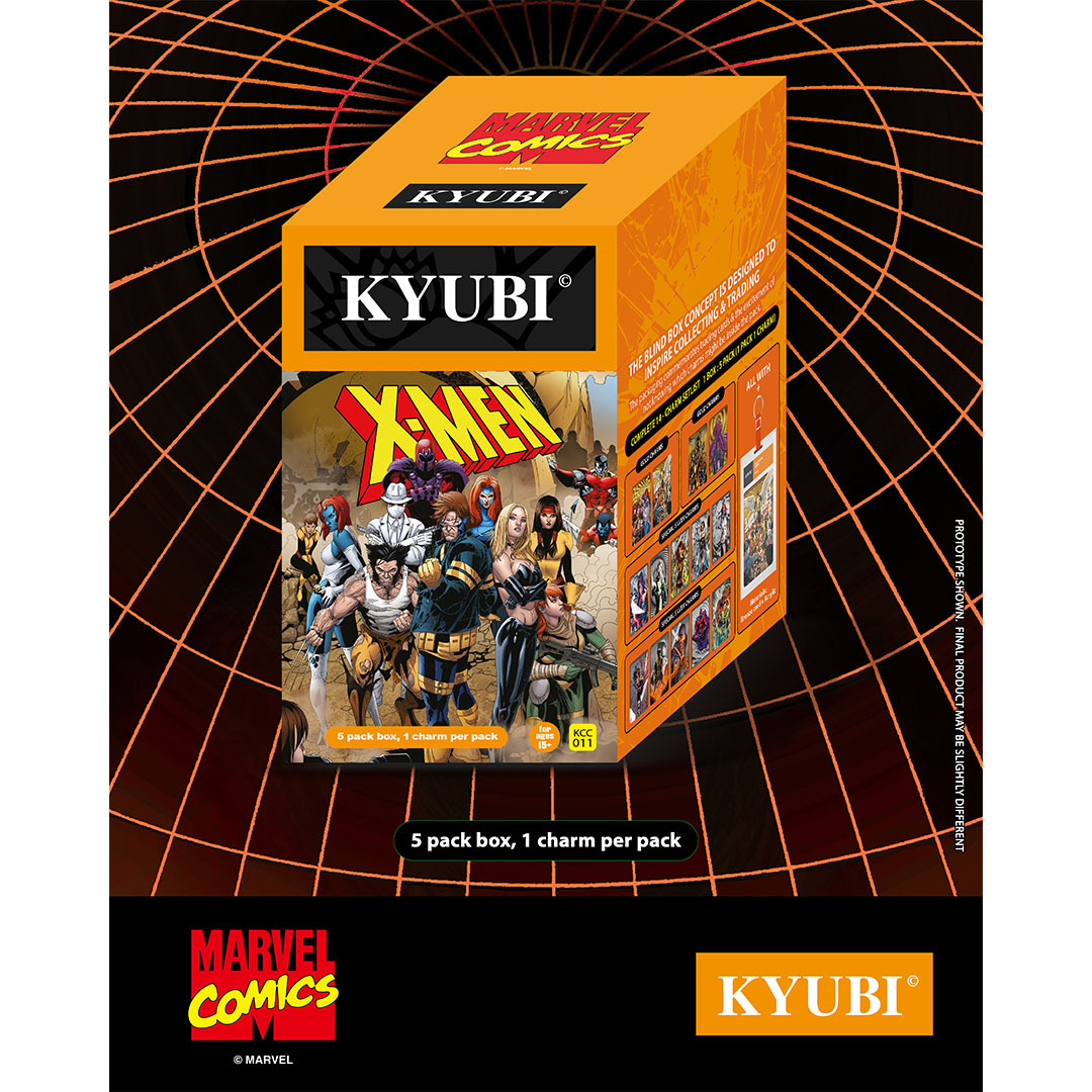 【預購】KYUBI金屬收藏掛飾盲盒第11彈-《變種特攻》