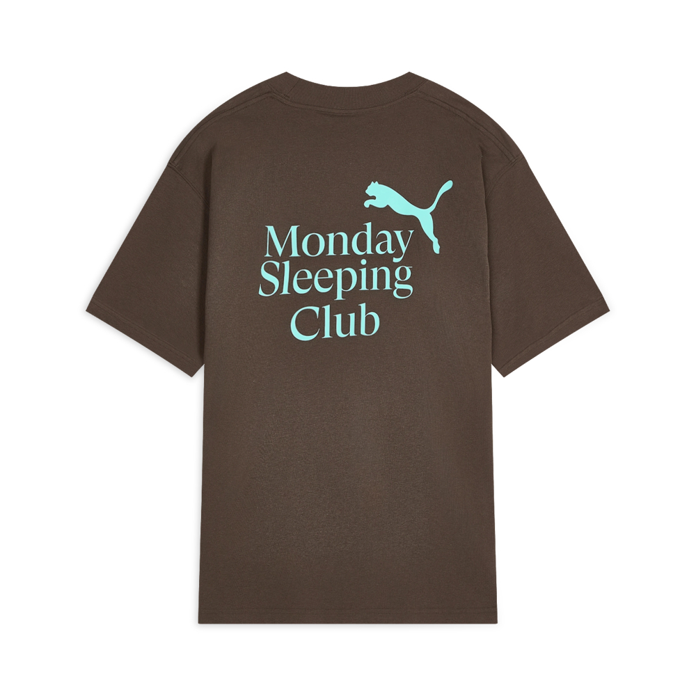 PUMA 短T MONDAY SLEEPING CLUB系列 咖綠 短袖 T恤 中性 63899279