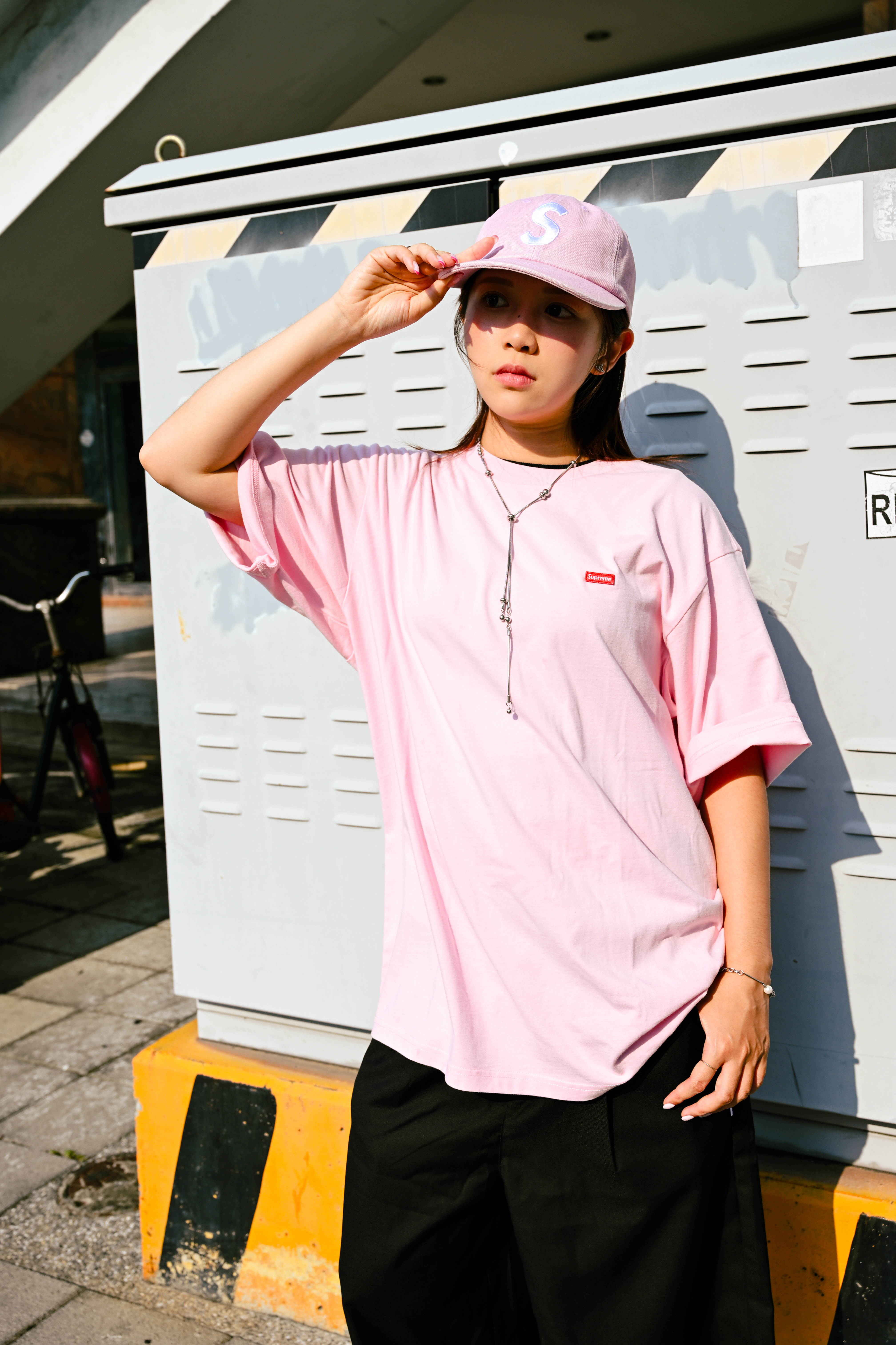 ☆ETW☆【EASY TO WEAR】SUPREME Small Box Tee 布標 刺繡 短T