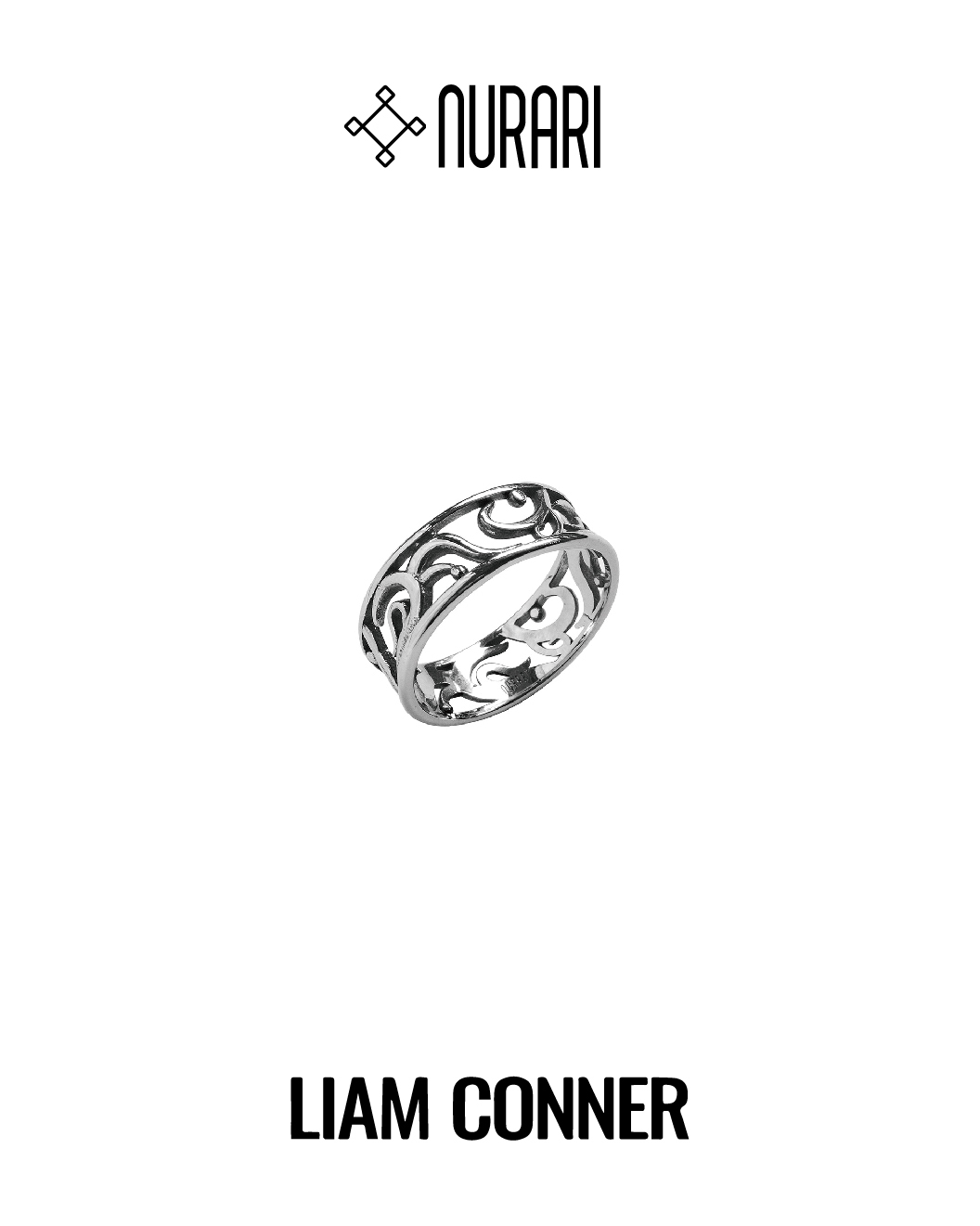 LIAM CONNER × NURARI 聯名鈦鋼戒指｜NLS26-01 Ring