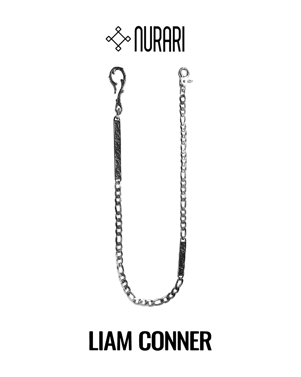 LIAM CONNER × NURARI 聯名鈦鋼褲鍊｜NLS26-04 Trouser Chain