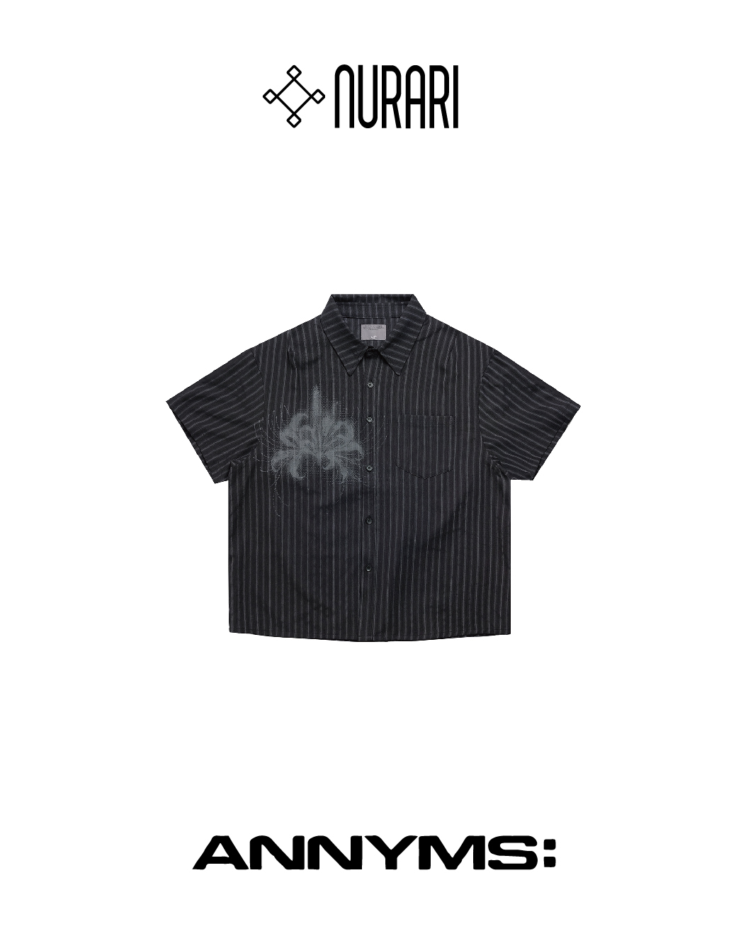 Anonymous Talking × NURARI 聯名短袖襯衫｜NA-Short Sleeve Shirt