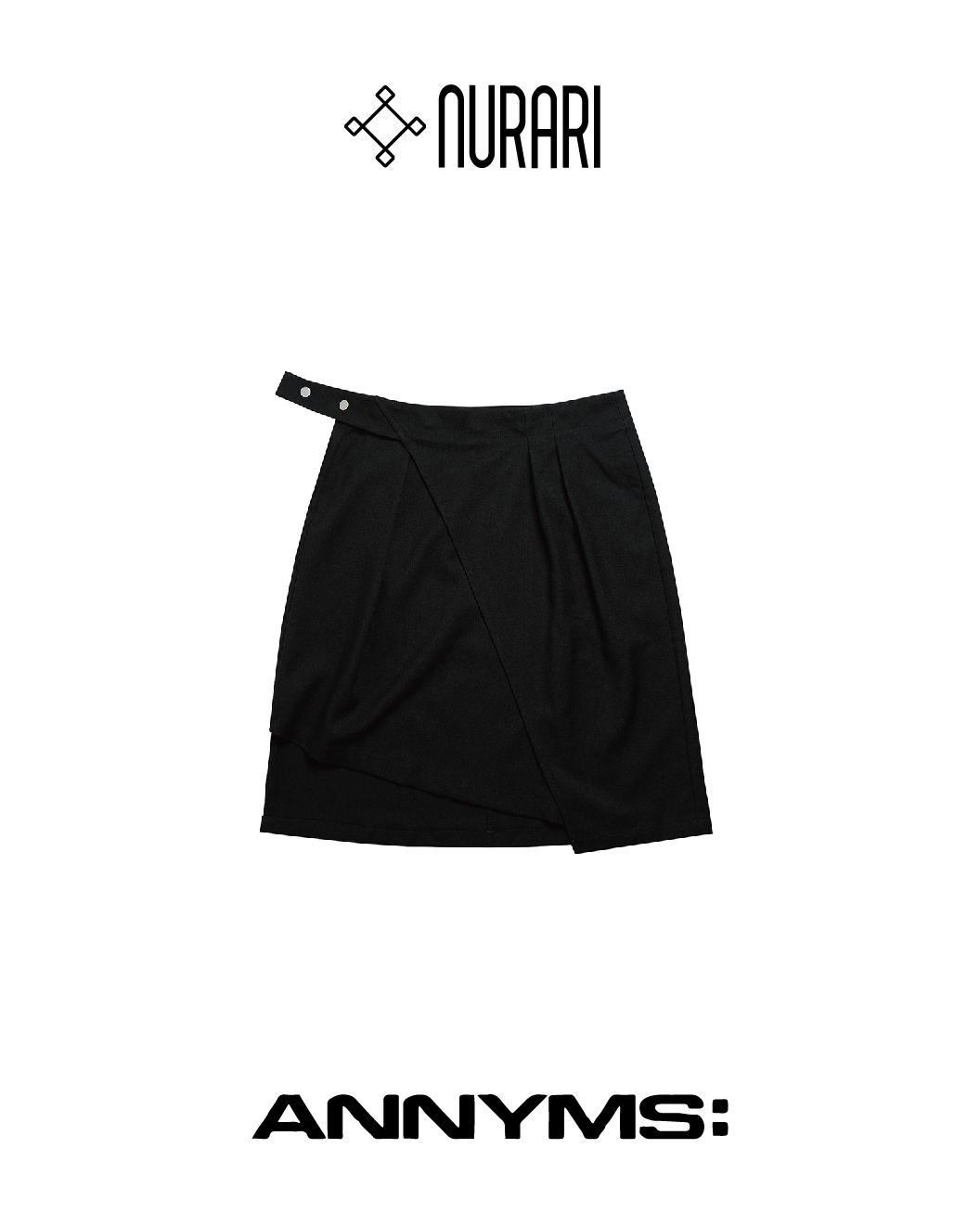 Anonymous Talking × NURARI 聯名片裙｜NA-Wrap Skirt
