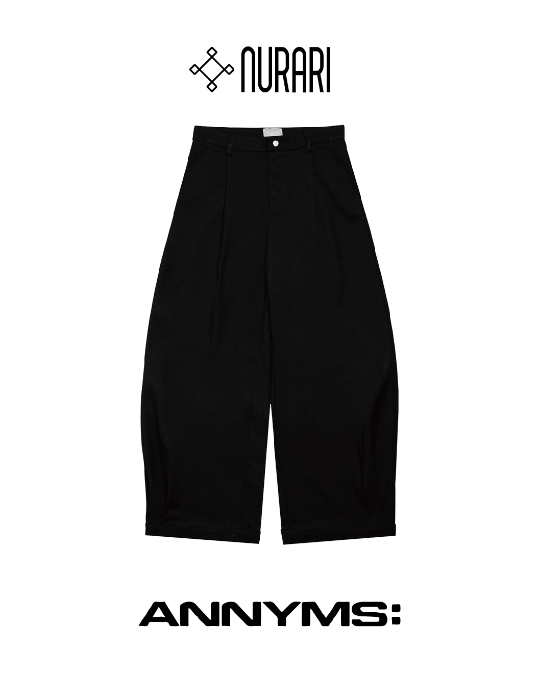 Anonymous Talking × NURARI 聯名長褲｜NA-Trousers