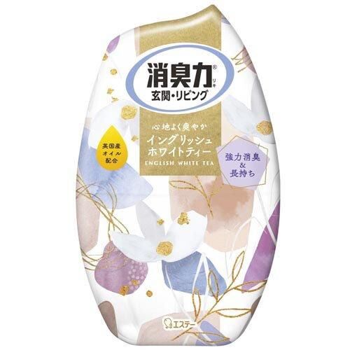 雞仔牌 消臭力 室內除臭劑 英式白茶香 400ml (Barcode: 4901070130696)
