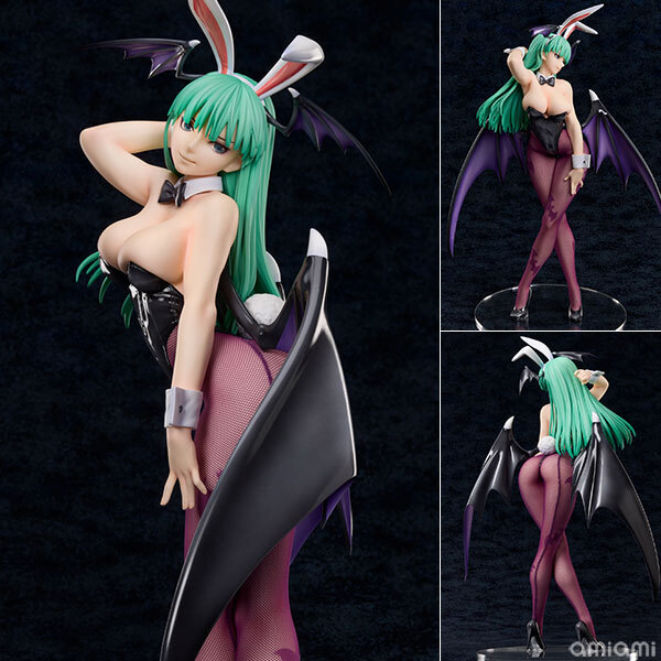 預訂1月  FREEing B-style  魔域幽靈 莫莉卡 兔女郎Ver.  Darkstalkers Series Morrigan Bunny Ver. Complete Figure Pre-order