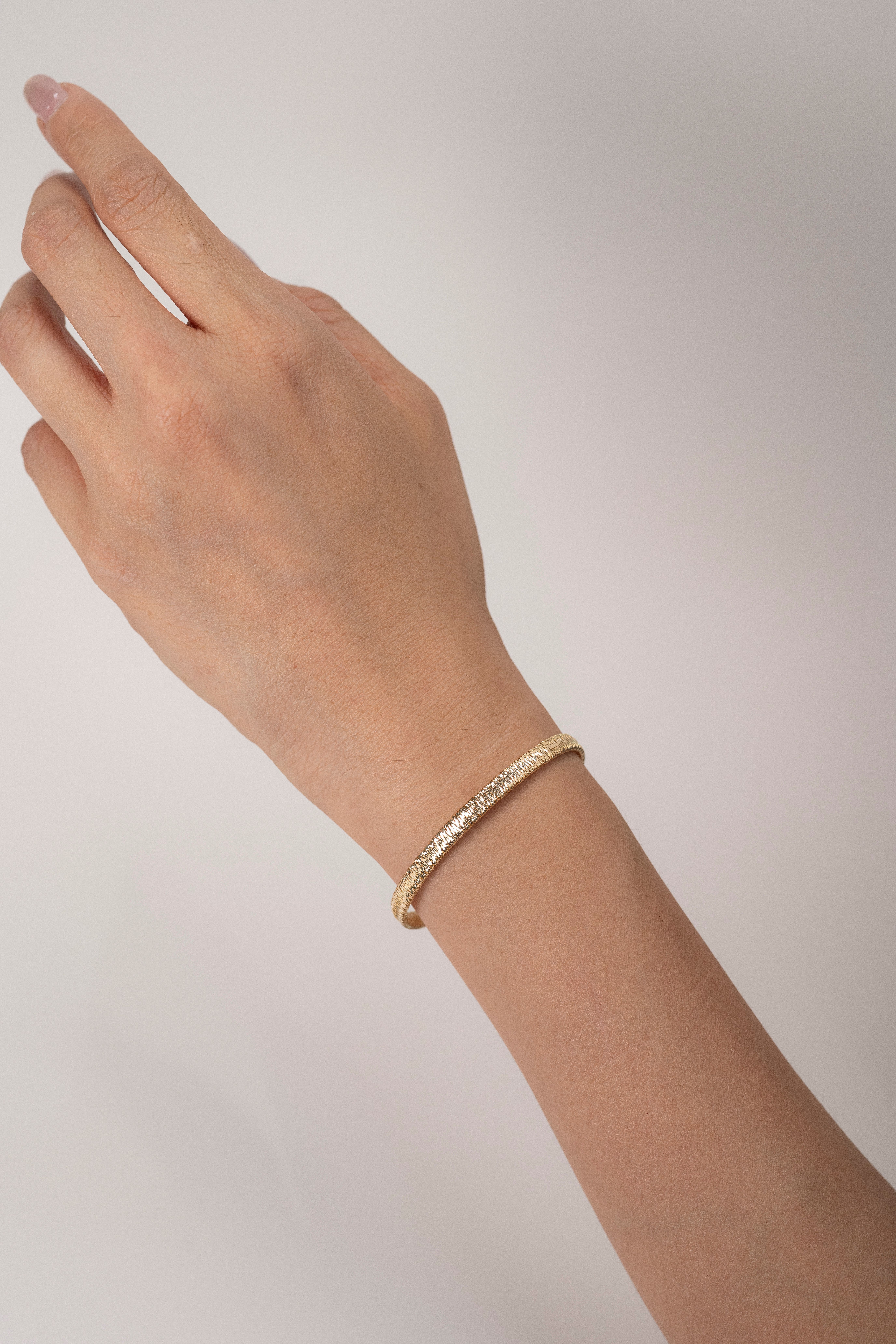 18K Italy Glanz Elastic Bracelet