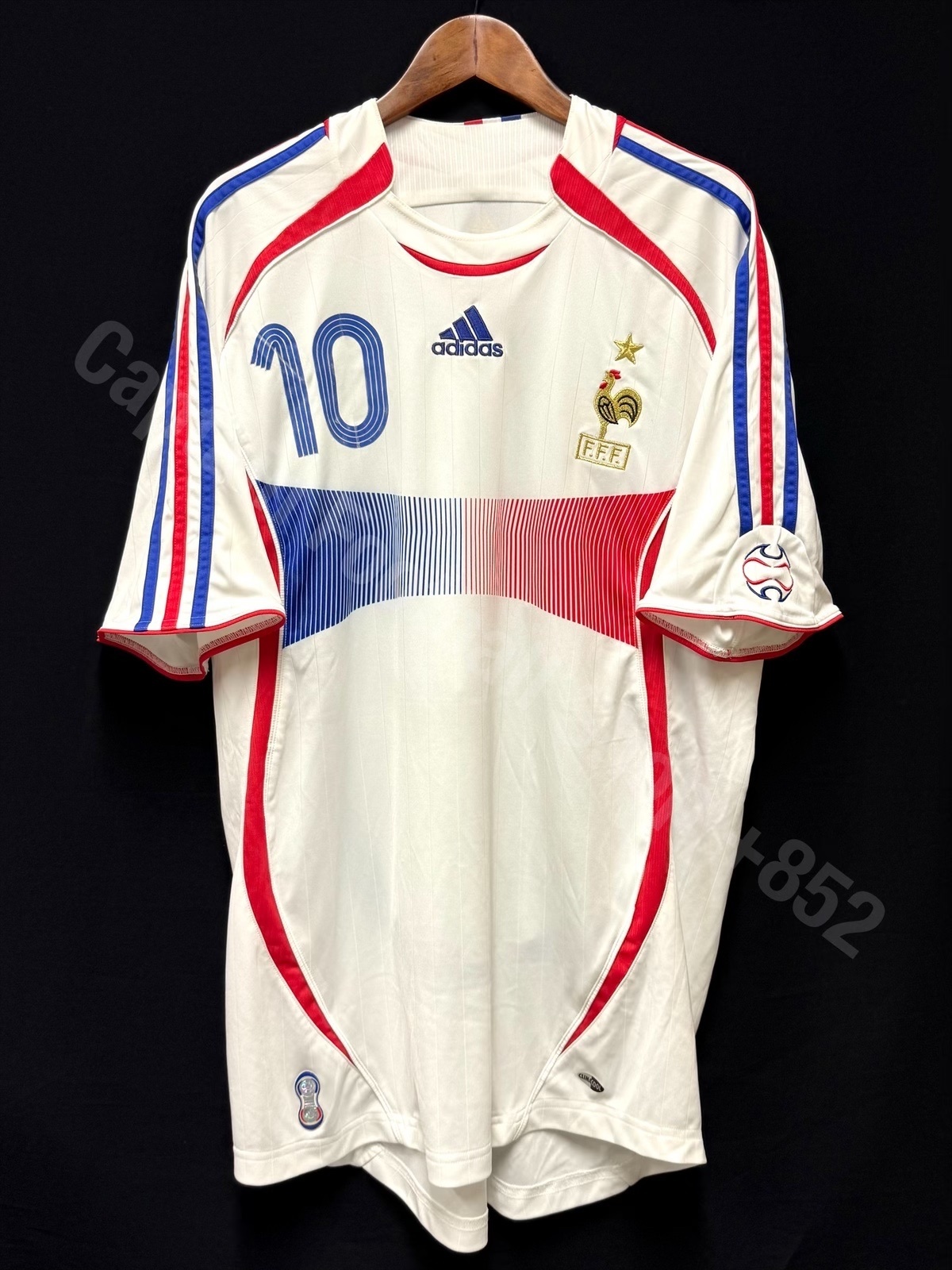 France 2006 FIFA World Cup Adidas Away Shirt #10 ZIDANE