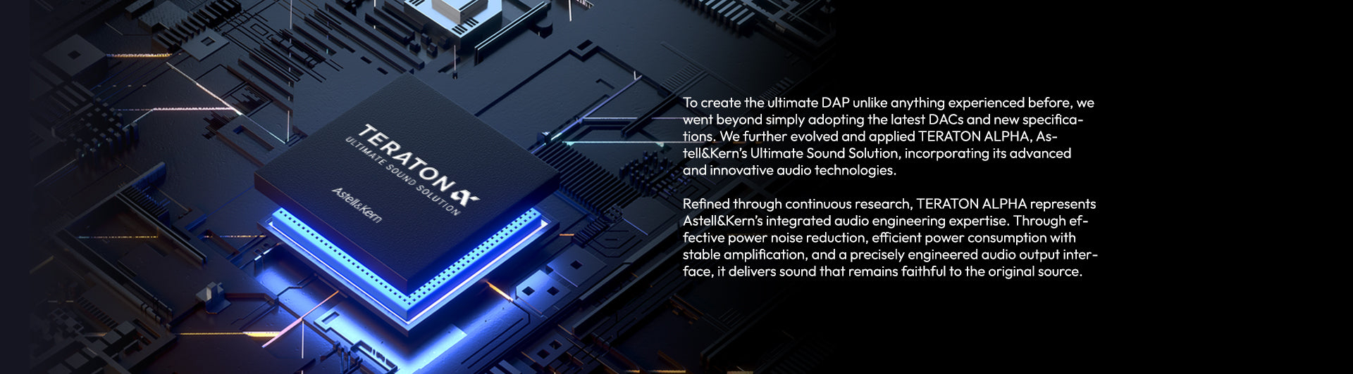 為帶來進一步提升的聲音表現， SP4000T支援Advanced DAR