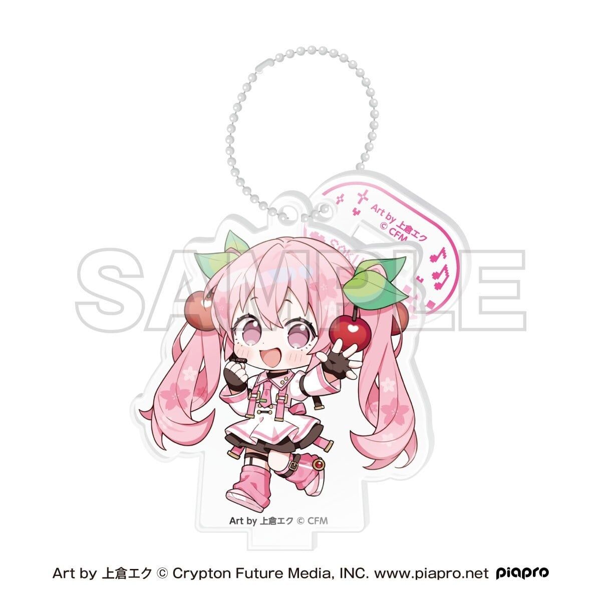 預購26/10 櫻初音×「Shibuya Sakura Stage」迷你立牌吊飾A 0726