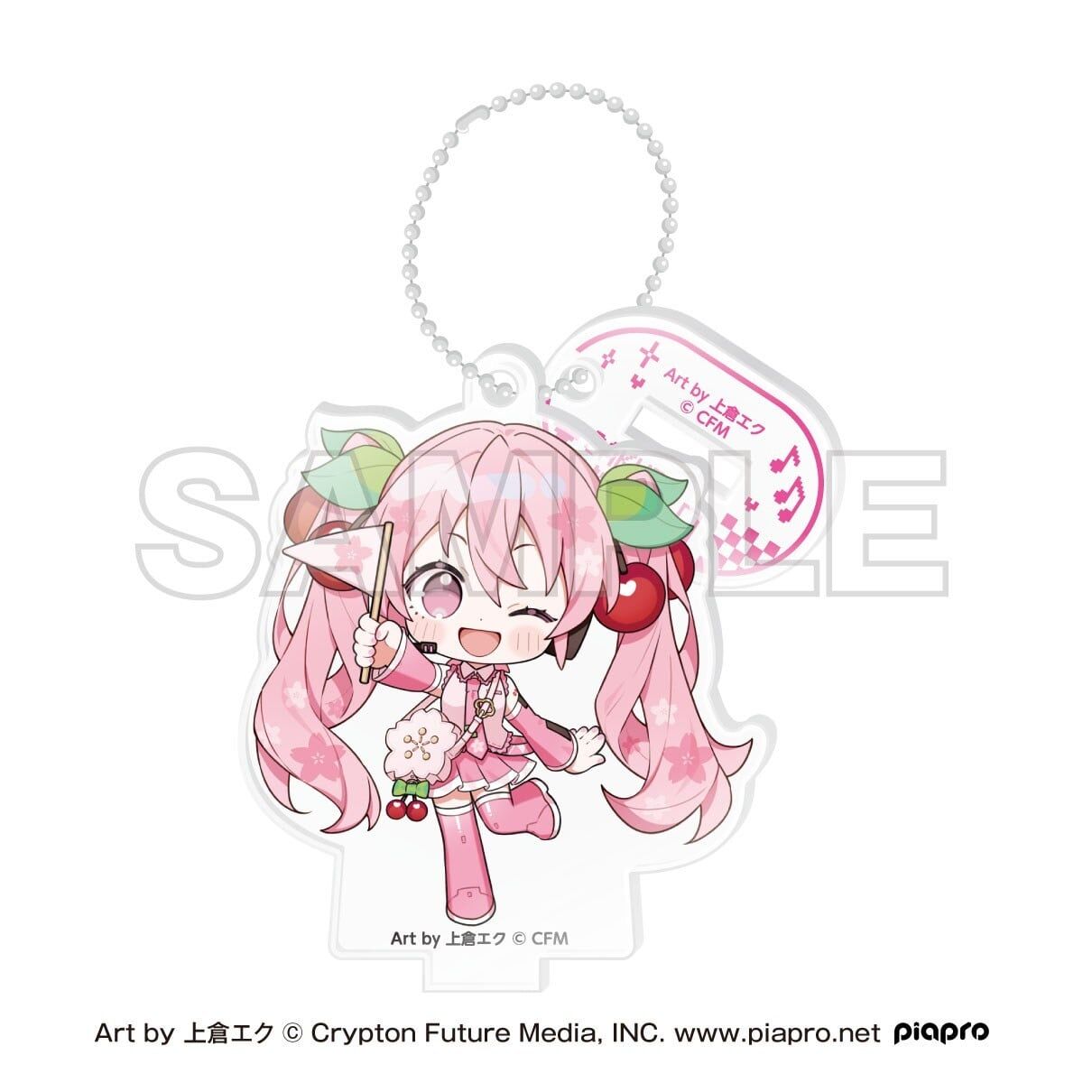 預購26/10 櫻初音×「Shibuya Sakura Stage」迷你立牌吊飾C 0726