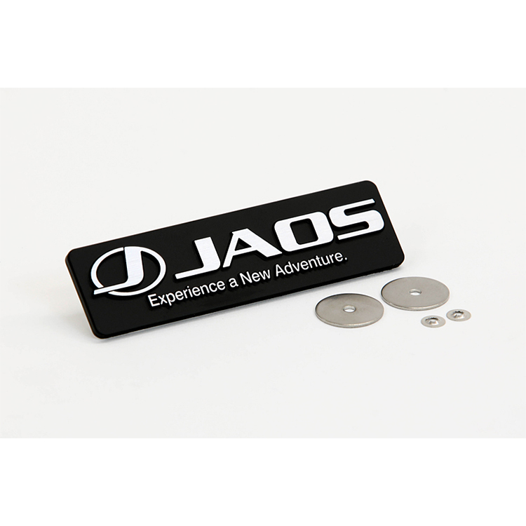 JAOS LOGO 鋁牌 水箱罩鋁牌